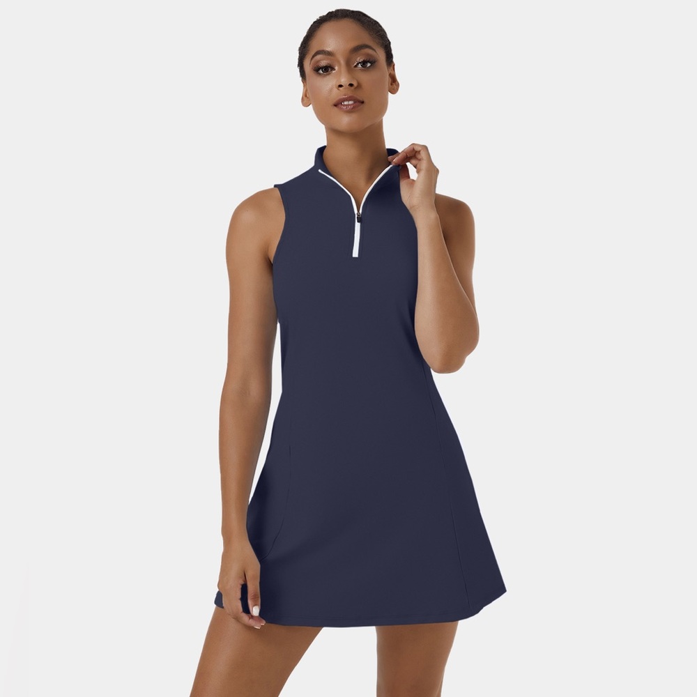 HALARA Navy Mini Dress